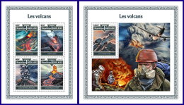 TOGO 2017 MNH** Volcanoes Vulkane Volcans M/S+S/S - IMPERFORATED - DH1802 - Volcanos