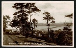 RB 1187 -  Real Photo Postcard - Tay Bridge From Balgay Hill Dundee - Angus Scotland - Angus