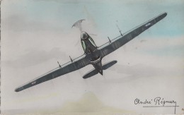 Aviation - Guerre - Dessin André Régnier - Avion De Chasse Hawcker Hurricane - Editions Erpé - 1946-....: Ere Moderne