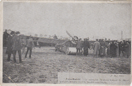Aviation - Avion Monoplan Train - Course Paris-Madrid - Avant Accident - ....-1914: Precursors
