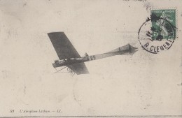 Aviation - Avion Aéroplane Latham - 1909 Cachets Paris Meusnes 41 - ....-1914: Voorlopers