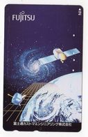 JAPON TELECARTE ESPACE SATELLITE - Astronomy