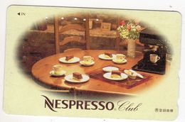 JAPON TELECARTE SOCIETE NESPRESSO CAFE - Alimentation