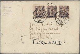 Br China: 1947/58, Three Covers Used To: Siam (printed Matter Registered),  England ($190.000 Franking) - Sonstige & Ohne Zuordnung