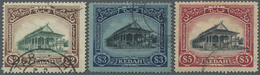 O Malaiische Staaten - Kedah: 1921, Definitives Issue (Sheaf Of Rice, Malay Ploughing And Council Cham - Kedah