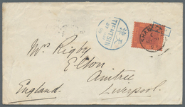 Br Hongkong: 1899 (HONG KONG). Envelope Addressed To Liverpool Bearing Chinese Imperial Post SG 113, 10 - Andere & Zonder Classificatie