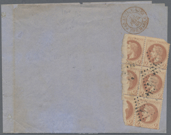 Br China - Fremde Postanstalten / Foreign Offices: French Offices, 1867. News-Band Wrapper Written From - Other & Unclassified