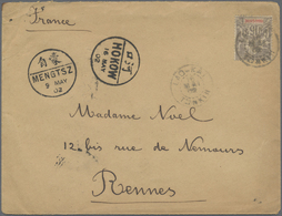 China - Fremde Postanstalten / Foreign Offices: French Indochina, 1902, 15 C. Tied "LAO-KAI 16 MAI 0 - Altri & Non Classificati