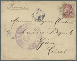 Br China - Fremde Postanstalten / Foreign Offices: 1906. FRENCH POST OFFICES. Envelope (small Faults) A - Autres & Non Classés