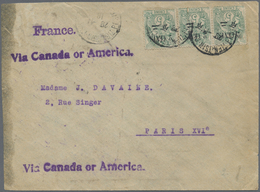 Br China - Fremde Postanstalten / Foreign Offices: French Offices, 1918. Envelope (soiled) Addressed To - Other & Unclassified