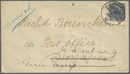 Br China - Besonderheiten: German Offices, 1892, Forerunner 20 Pf. Blue Tied "KDPA SHANGHAI 18 II/92" T - Other & Unclassified