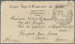 Br China - Besonderheiten: 1901. Stampless Envelope Headed 'Mouillage De Tchefou' Dated '8th Feb 1901' - Sonstige & Ohne Zuordnung