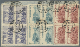 China - Volksrepublik: 1952, Korea Volunteers 2nd Anniversary $800 Bluish Green, Violet And Reddish - Sonstige & Ohne Zuordnung