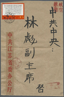 Br China - Volksrepublik: 1967, Official Cover To Lin Piao: Maos Poems 10 F. „Guo Moro“ Tied „Kiangsu N - Other & Unclassified