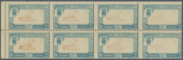 ** Dubai - Portomarken: 1963, Mangrove Oyster 35np. With 2nd Printing Of Grey-blue Frame On Gum Side In - Dubai