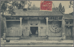 Br Französisch-Indochina: 1907. Picture Post Card Of 'Pagoda De Tche-Kam' Addressed To France Bearing L - Brieven En Documenten