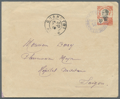 GA Französisch-Indochina: 1919. Postal Stationery Envelope 10c Red With Letter Dated 'Phuoc-Son/4th Dec - Covers & Documents