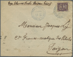 Br Französisch-Indochina: 1933. Envelope Addressed To Saigon, Cochinchine Bearing Lndo-China SG 175, 5c - Brieven En Documenten