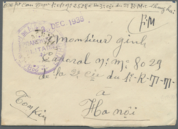 Br Französisch-Indochina: 1938. Stamp-less Envelope Endorsed 'B.M.C. Shanghai' Written From Shanghai Ad - Brieven En Documenten