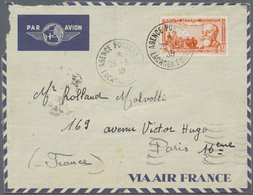 Französisch-Indochina: 1939, LACAOBA, Tonking: The Very Rare Marking "AGENCE POSTALE LACAOBA 26-5-39 - Brieven En Documenten