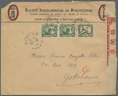 Br Französisch-Indochina: 1942. Envelope (small Corner Fault) Written From Dap-Cau, Tonkin Addressed To - Brieven En Documenten