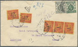 Br Französisch-Indochina - Portomarken: 1934. Envelope Addressed To Hanoi, French Lndo-China Bearing Ho - Portomarken