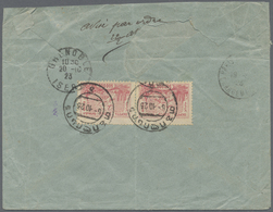 Br/GA Georgien: 1910/28,  Russian Period: Correspondence Of Registered Covers (2) Resp. Stationery Card (1 - Georgië