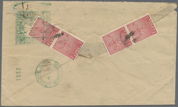 Br Hongkong: 1954. Air Mail Envelope Written From India Addressed To Hong Kong Bearing Lndia SG 313, 2a - Other & Unclassified