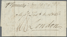Br Indien - Vorphilatelie: 1836 (21 July): Entire Letter (Invoice Of Cinnamon Shipped By The "Symmetry" - ...-1852 Prephilately