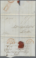 Br Indien - Vorphilatelie: 1836 Entire Letter From Bombay (8 July 1836) To London With Boxed "DEAL/INDI - ...-1852 Préphilatélie