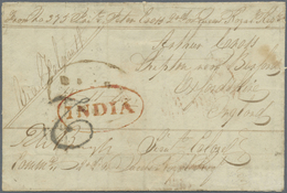 Br Indien - Vorphilatelie: 1842 Soldier Letter (part Inside Missing) From A Private Of 2nd Or Queens Ro - ...-1852 Prefilatelia