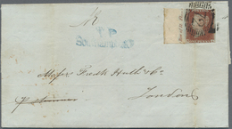 Br Indien: 1844 Entire Letter From Bombay To London, Dated Inside '19th July 1844', Endorsed "P. Steame - Autres & Non Classés