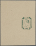 (*) Indien: 1854 Octagonal Essay Of 2a. In Green From A Printing Of One Row Of Six, Pos. 1, On Yellowish - Andere & Zonder Classificatie
