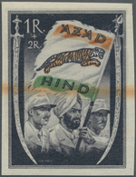 ** Indien: 1943, AZAD HIND, A Prepared Issue For The National Government Under Subhas Chandra Bose, 1 R - Andere & Zonder Classificatie