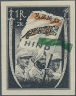 ** Indien: 1943, AZAD HIND, A Prepared Issue For The National Government Under Subhas Chandra Bose, 1 R - Andere & Zonder Classificatie