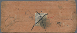 Br Indien - Feudalstaaten: JAMMU & KASHMIR 1878: Two Covers From Srinagar To Jammu Both Franked By 1a. - Sonstige & Ohne Zuordnung