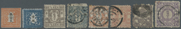 (*)/*/O Japan: 1871/74, Lot Of Dragons (2) Resp. Cherry Blossoms (6). Inc. Dragons 200 Mon Wove Paper Mint - Altri & Non Classificati