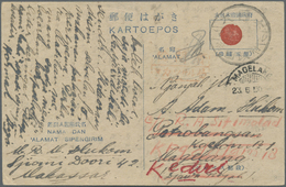 GA Japanische Besetzung  WK II - NL-Indien / Navy-District / Dutch East Indies: Celebes, 1944, "red Sun - Indonésie