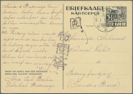 GA Japanische Besetzung  WK II - NL-Indien / Sumatra / Dutch East Indies: Palembang, 1942, Boxed Seal O - Indonesien