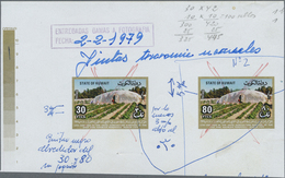 ** Kuwait: 1979, Agriculture Congress And Kuwait Airlines. Both Issues In Se-tenant Dated Printer's Pro - Koeweit