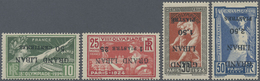 * Libanon: 1924, Olympic Games, Complete Set Of Four Values With Inverted Overprints, Mint O.g. Previo - Libanon