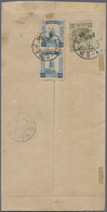 Br Mandschuko (Manchuko): 1936. Air Mail Envelope Addressed To Harbin Bearing Manchuria SG 55, 10f Deep - 1932-45 Manciuria (Manciukuo)