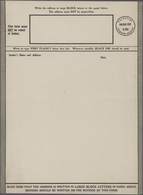 GA Palästina: 1943 Ca., AIRGRAPH Form With Imprint "Palestine Airgraph Service POSTAGE PAID 15 Mills", - Palästina