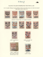 **/*/O Saudi-Arabien - Nedschd - Portomarken: 1925, MEDINA & JEDDA Issues Mint And Used On Album Page Inclu - Arabie Saoudite