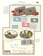 Br Saudi-Arabien: 1963-72, Two Pilgrim Envelopes "AL-HAJJ" With Decorative Imprints Holy Kaaba, One Pos - Saudi Arabia