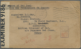 Br Thailand - Besonderheiten: 1942. Prisoner Of War Envelope Written From London With Censor Label Addr - Thaïlande