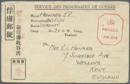 Br Thailand - Besonderheiten: 1944. Fourth P.O.W: Card Written From 'Sergeaut Howard, Camp No 2, P.O.W. - Thailand