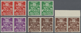 **/ Vietnam-Süd - Portomarken: 1956, 20 D./100 D., Yellow Colour Missing; And 100 D., Error Print In Col - Viêt-Nam