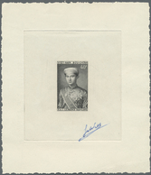 Vietnam - Besonderheiten: 1954, EMPEROR BAO-DAI. Epreuve D'artiste Signée In Black For The 40c Value - Viêt-Nam