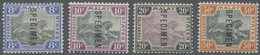 * Malaiischer Staatenbund: 1901, Tiger Definitives With Wmk. Crown CA Complete Set Of Eight With SPECI - Federated Malay States